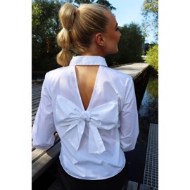 BOBO LS BOW SHIRT